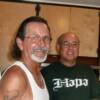 Our Classmate Allen (Stella's hubby) with brother-in-law Dennis (Debbie's hubby).